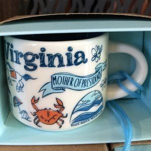 Starbucks Virginia "Been There" Ornament